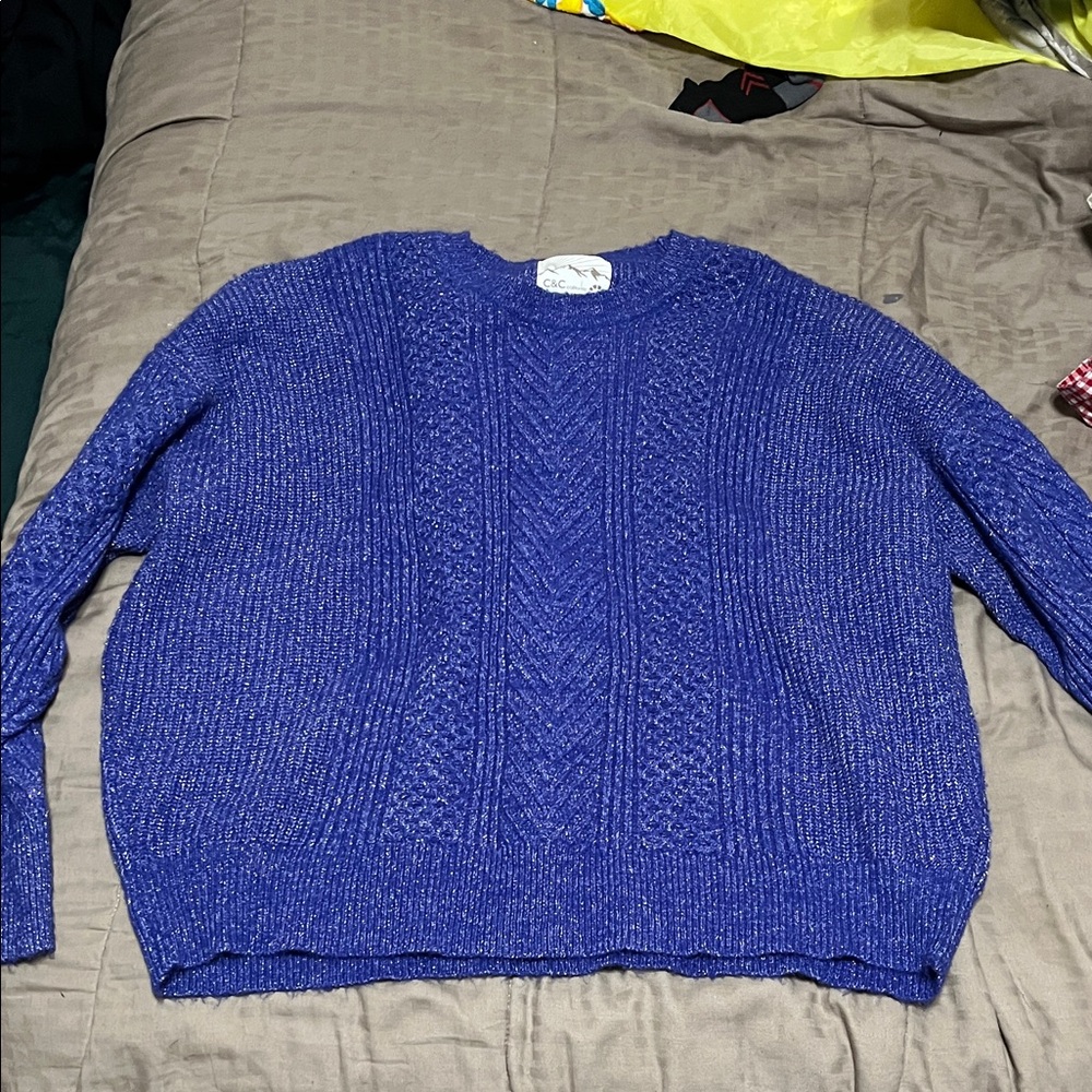 C & C california shimmer sweater